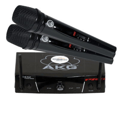 Funkmikrofon-Set AKG (2x Handmikrofon)