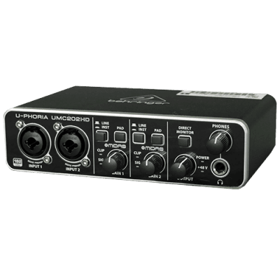USB Interface U-Phoria UMC202HD